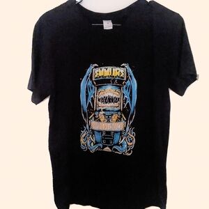 Emmure American Metalcore Band 'Slave to the Game' Arcade T-shirt